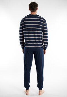 G&ouml;tzburg Heren Pyjama Donkerblauw 452348-2008-632 | 32434