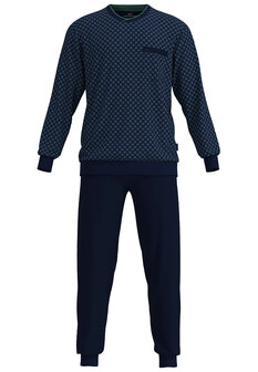 G&ouml;tzburg Heren Pyjama Donkerblauw 452327-4009-635 | 32199