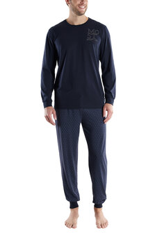 Tom Tailor Heren Pyjama Donkerblauw 71475-4009-625 | 32433