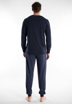 Tom Tailor Heren Pyjama Donkerblauw 71475-4009-625 | 32433