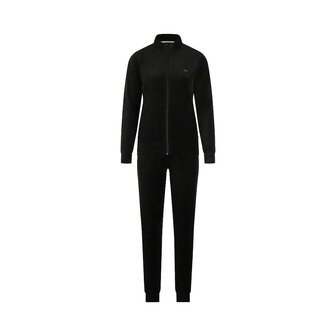 Charlie Choe Dames Velours Huispak Black O57185-38 | 32311