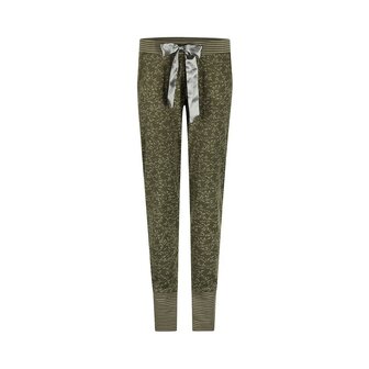 Charlie Choe Dames Broek Dark green O57107-38 | 32304