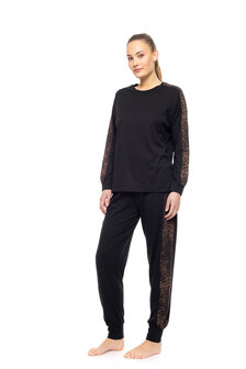 Pink Label Dames Pyjama Leopard W1715 | 32419