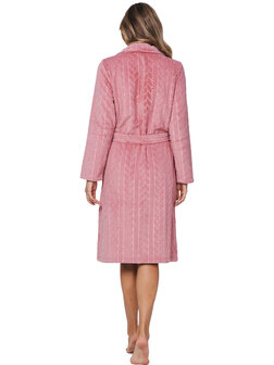 Pastunette Dames Badjas Dark Pink 171252-170-2-220 | 32252