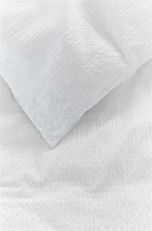 Beddinghouse Dekbedovertrek Wave White 31152