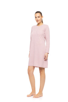 Pink Label Dames Nachthemd Zic Zac Rose W1784 | 32537