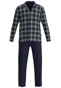 Ceceba Heren Flanellen Pyjama Green 31294-6540-334 | 32442