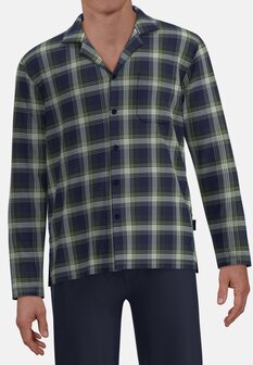 Ceceba Heren Flanellen Pyjama Green 31294-6540-334 | 32442