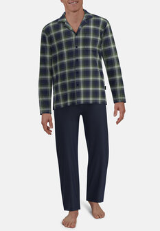 Ceceba Heren Flanellen Pyjama Green 31294-6540-334 | 32442