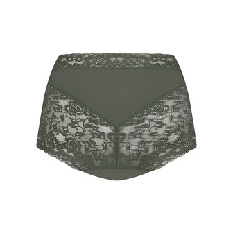 Ten Cate Women Secrets High Waist Brief Lace Back Forest Mist 31758-6162 | 32527