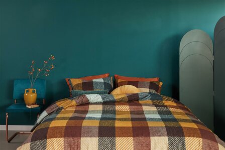 Beddinghouse Flanel Dekbedovertrek Beckett Multi 32175
