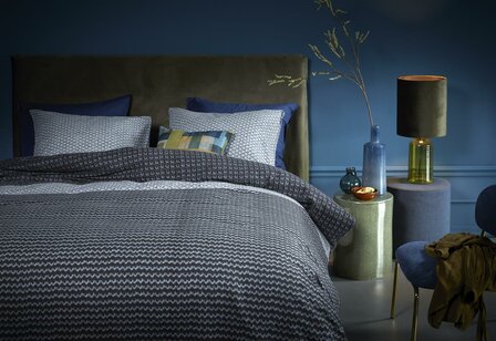 Beddinghouse Flanel Dekbedovertrek River Blue 32176