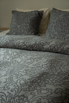 Linolux Kussensloop Barok Antraciet SL LNX1800AN | 32219