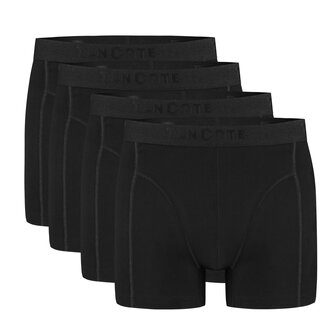 Ten Cate Men Basics Shorts 4-Pack Black 32387-090 | 26934