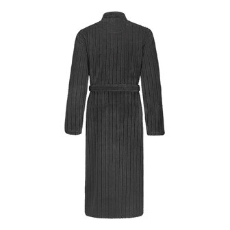 Ten Cate Heren Badjas Stripe Antraciet 60574-6183 | 32569