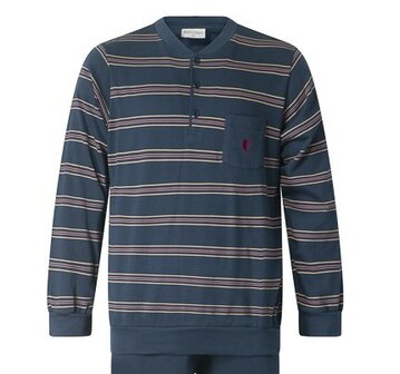 Gentlemen Heren Pyjama  Donkerblauw 11-4298 | 32128