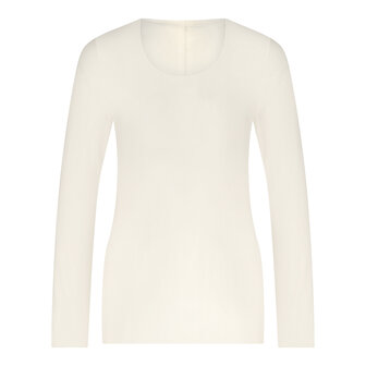 Ten Cate Women Secrets T-Shirt Long Sleeve Offwhite 60468-1056 | 32600
