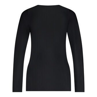 Ten Cate Women Secrets T-Shirt Long Sleeve Black 60468-090 | 32601