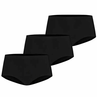 Ten Cate Women Secrets Midi Brief 3-Pack Black 60827-090 | 32661