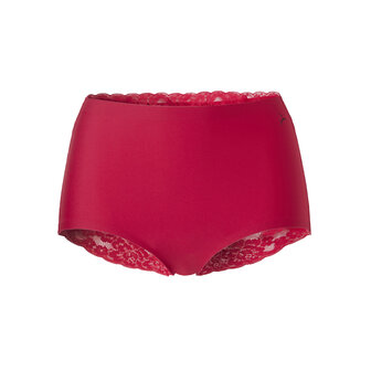 Ten Cate Women Secrets High Waist Brief Lace Back 3-Pack Red 60828-634 | 32666
