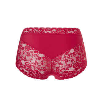 Ten Cate Women Secrets High Waist Brief Lace Back 3-Pack Red 60828-634 | 32666