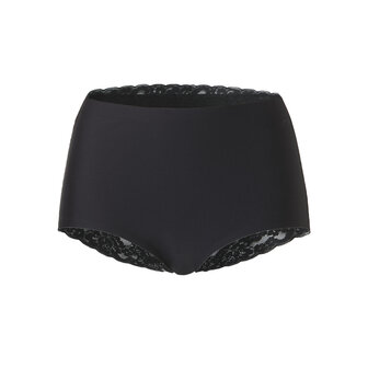 Ten Cate Women Secrets High Waist Brief Lace Back 3-Pack Black 60828-090 | 32665