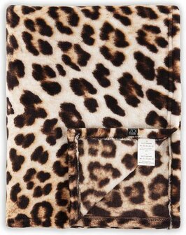 Zo!Home Plaid Leopard Brown 32795