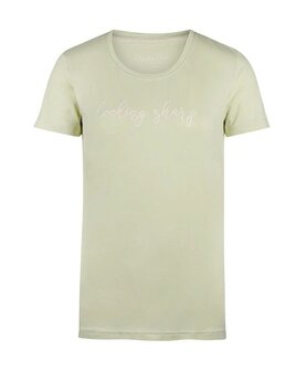 Charlie Choe Dames T-Shirt Light Green P55115-38 | 31533