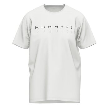 Bugatti Heren T-Shirt White 54069-6074-110 | 31425