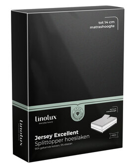 Linolux Jersey Excellent Splittopper Black BLLNX33SHL | 28925