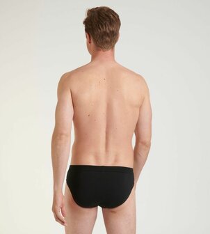 Sloggi Men Go Natural Brief 2-Pack Black 10214618-004 | 27853
