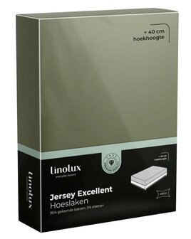 Linolux Jersey Excellent Hoeslaken Green BLLNX33 | 25160