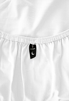 Linolux Jersey Excellent Hoeslaken Wit BLLNX33 | 25156