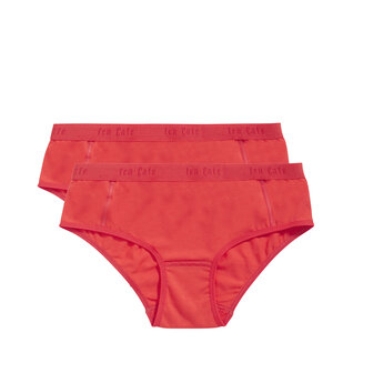 Ten Cate Girls Hipster 2-Pack Red 31985-3035 | 24893