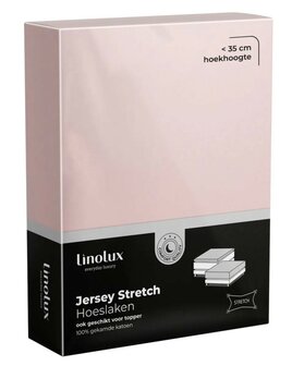 Linolux Jersey Stretch Hoeslaken Blossom BLLNX15-624BL | 15397