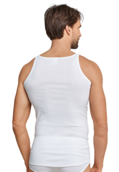 Schiesser Men Original Classics Feinripp Singlet 0/0 2-Pack Wit 005121 | 10416