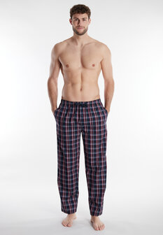 G&ouml;tzburg Heren Woven Broek Blue 550234-5100-634 | 32825