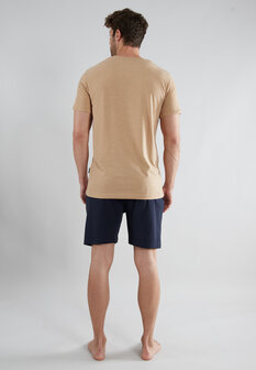 Tom Tailor Heren Shortama Zand 71436-4012-521 | 32787