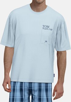 Tom Tailor Heren Shortama Light Blue 71455-4012-640 | 32788