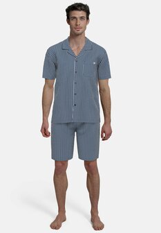 Tom Tailor Heren Shortama Dark Blue 71442-6559-663 | 32789
