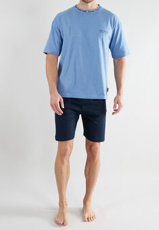 Tom Tailor Heren Shortama Blue 71439-4009-651 | 32790