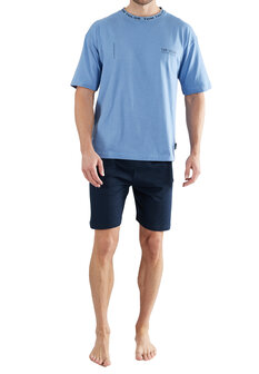 Tom Tailor Heren Shortama Blue 71439-4009-651 | 32790
