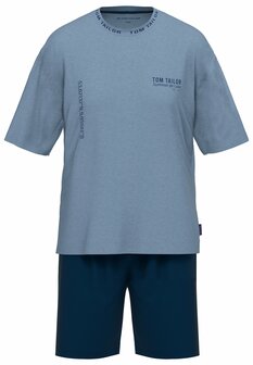 Tom Tailor Heren Shortama Blue 71439-4009-651 | 32790