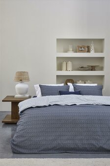 Rivi&egrave;ra Maison Dekbedovertrek Twisted Blue 32916