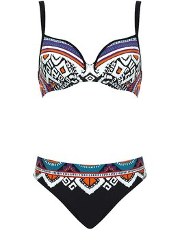Sunflair Spacer Bikini Black Multi 71026-910 | 33061