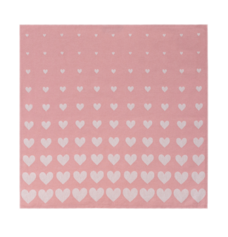 Bunzlau Castle Theedoek Hearts Pink 5448 | 33108