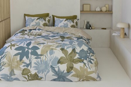 Beddinghouse Dekbedovertrek Flori Blue | 33430
