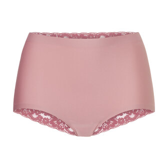 Ten Cate Women Secrets High Waist Brief Lace Back Rose Pink 31758-6222 | 33482