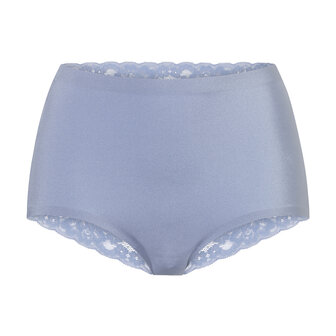 Ten Cate Women Secrets High Waist Brief Lace Back Powder Blue 31758-6223 | 33483