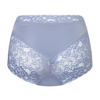 Ten Cate Women Secrets High Waist Brief Lace Back Powder Blue 31758-6223 | 33483